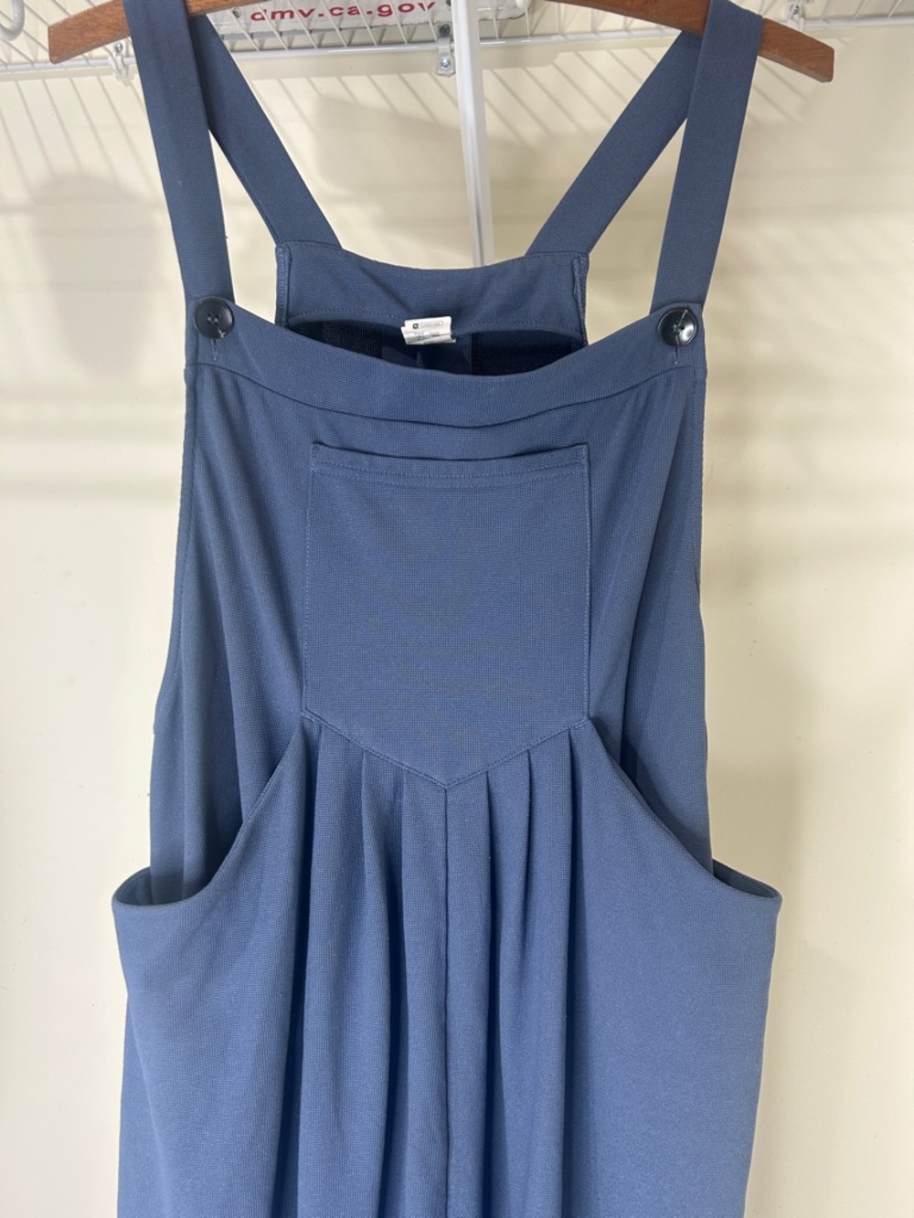 HALARA Waffle Casual Overalls Jumpsuit Size XL - Picture 3 of 14